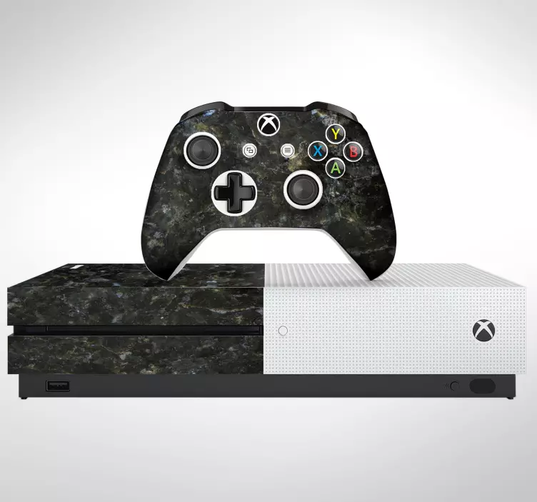 Dark marble texture xbox sticker - TenStickers