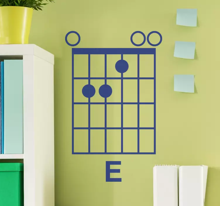 E-Minor Wall Sticker - TenStickers
