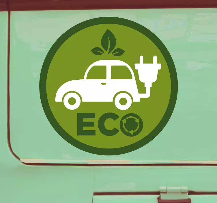 Eco-Friendly Vehicle car decal - TenStickers