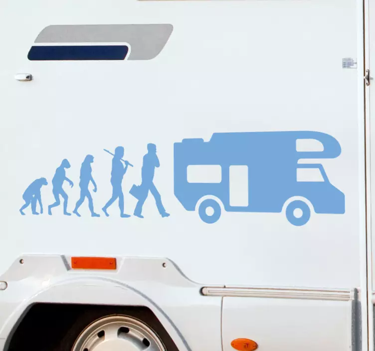 Evolution Caravan vehicle sticker - TenStickers