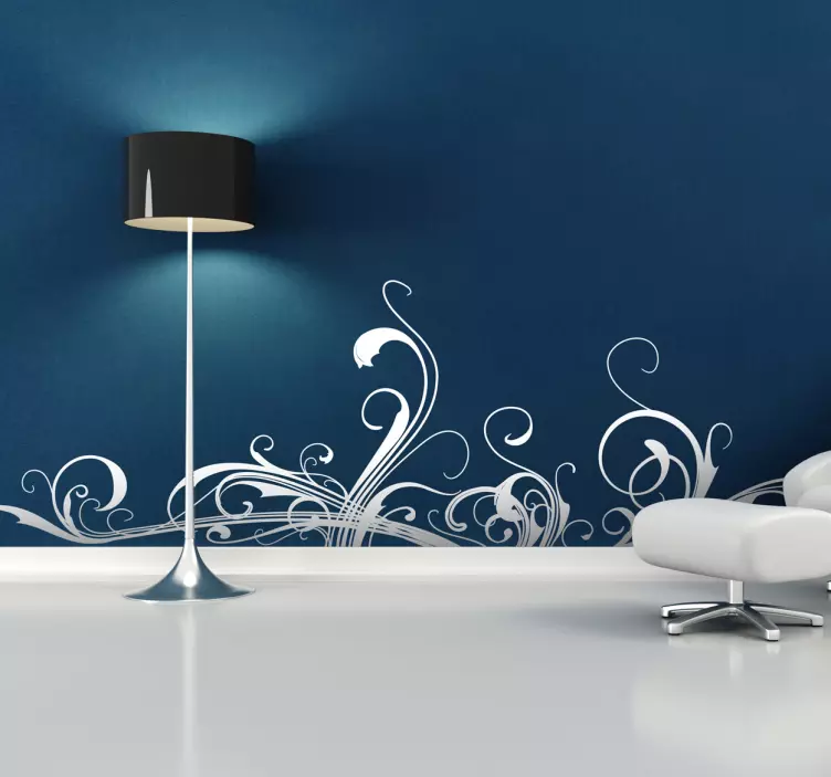 Floral Wall Decal - TenStickers