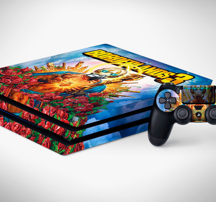 Gaming heroic scene PS4 skin - TenStickers
