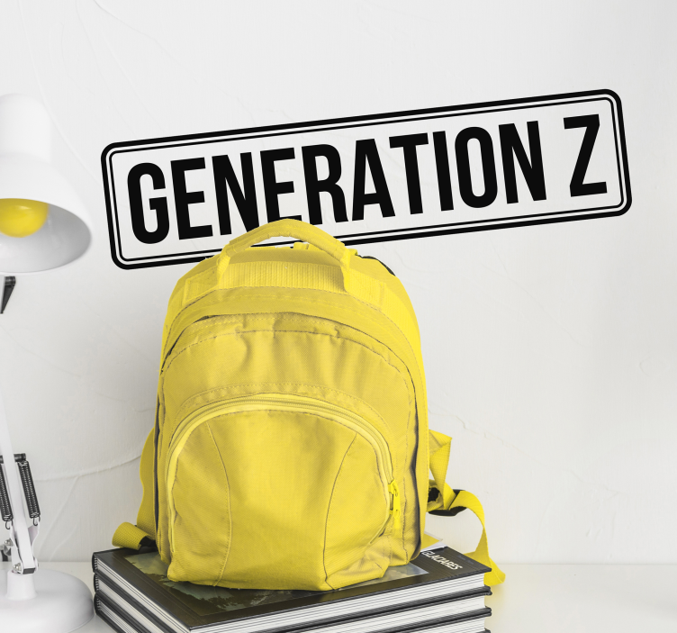GENERATIONS IN THE MODERN WORLD wall sticker - TenStickers