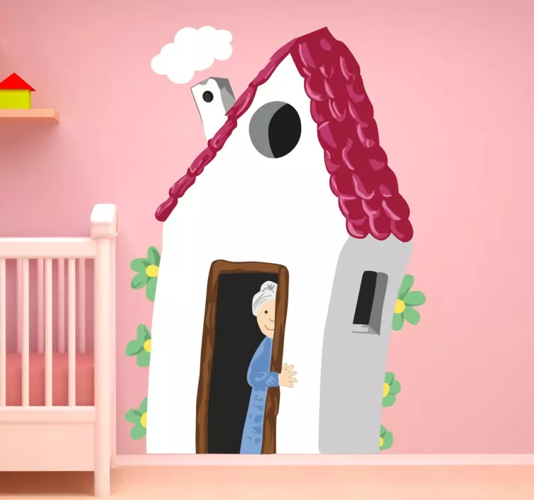 Grandma's House Wall Sticker - TenStickers