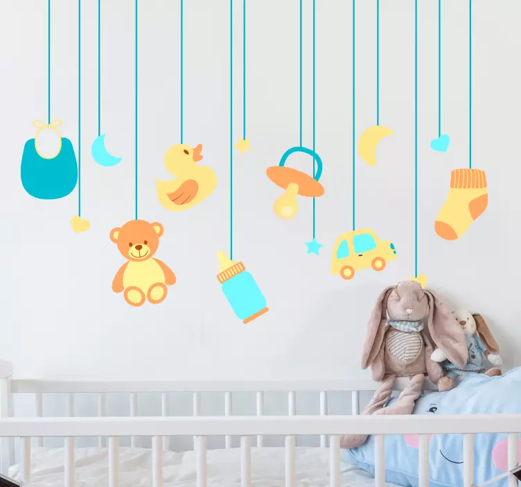 Hanging Toys Sticker - TenStickers