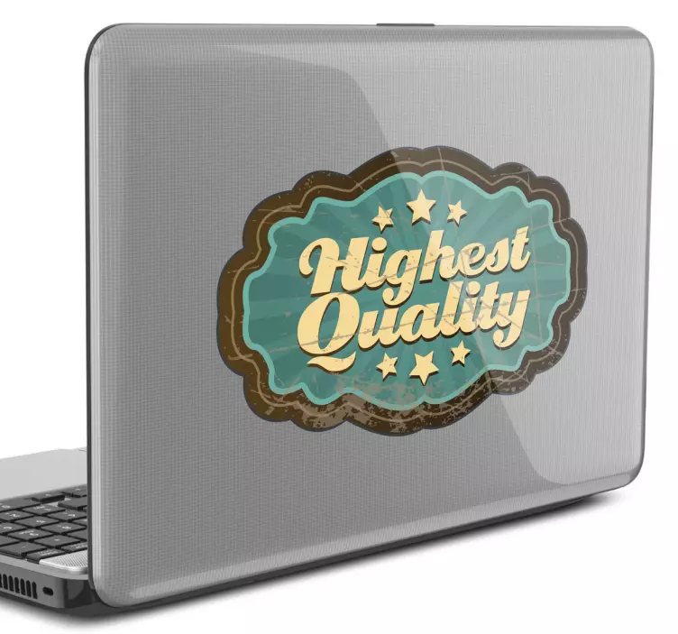 Highest Quality Laptop Sticker - TenStickers