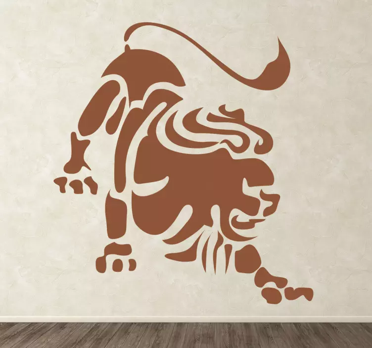 Horoscope Leo Wall Sticker - TenStickers
