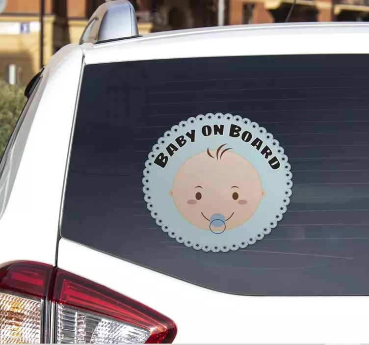 Infant On Board Sign Baby on board sticker - TenStickers