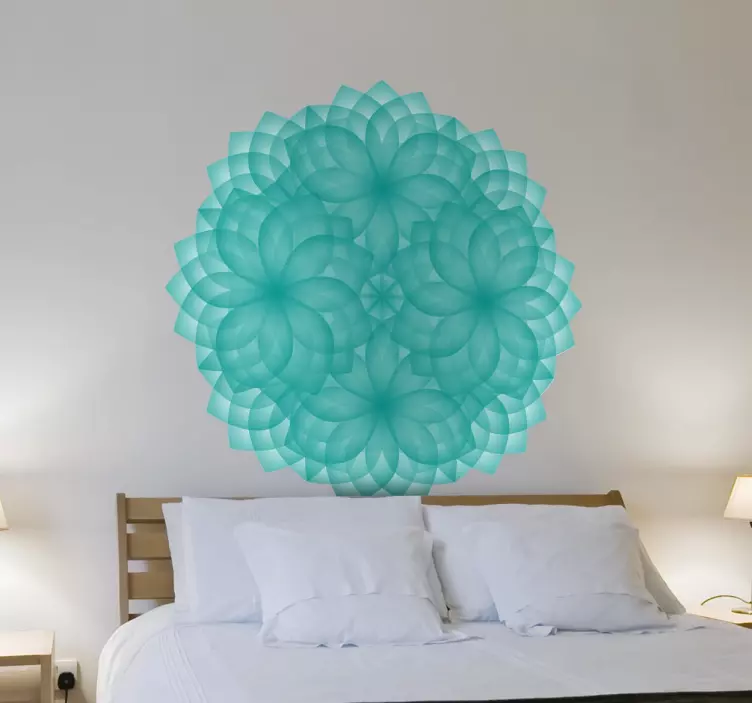 Kaléidoscope Wall Sticker - TenStickers