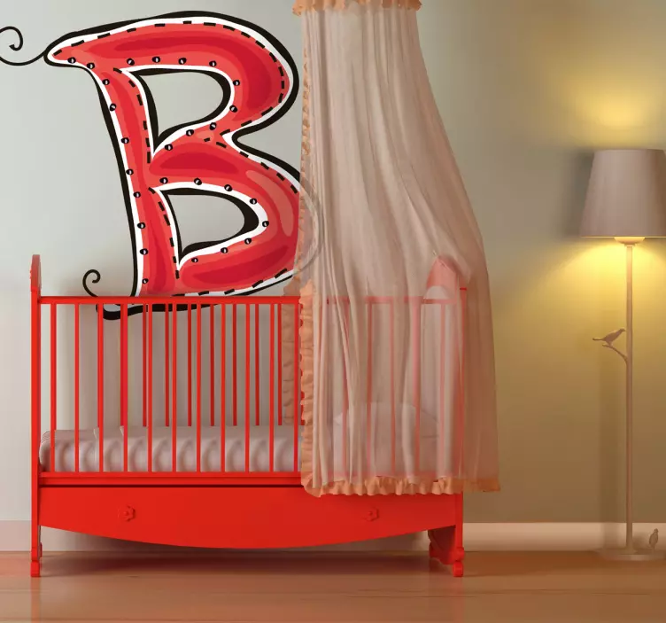 Letter B Sticker - TenStickers