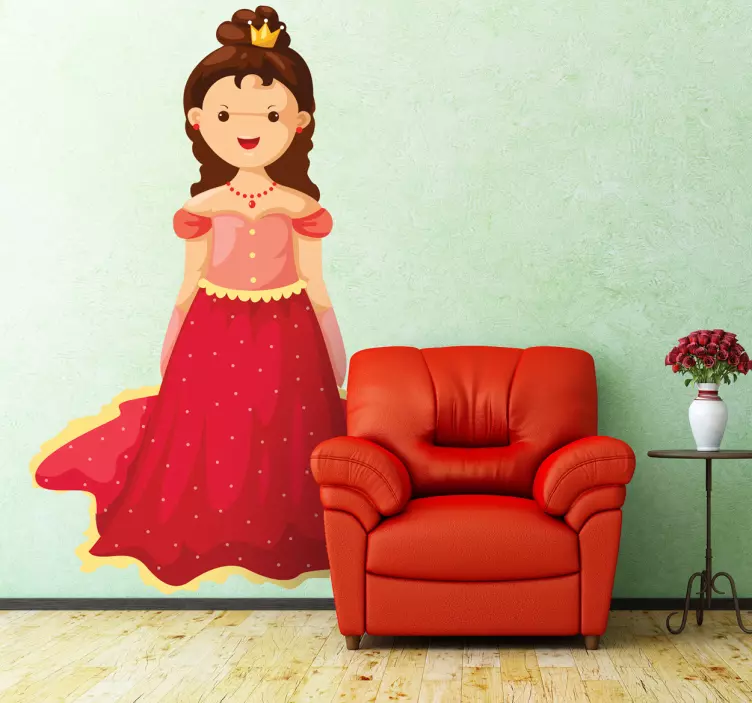 Little Queen Kids Stickers - TenStickers