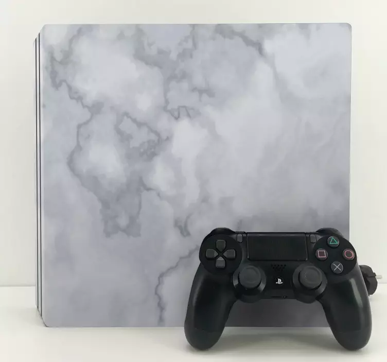 Marble pattern cover PS4 skin - TenStickers