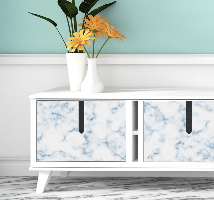 Marble texture furniture sticker - TenStickers