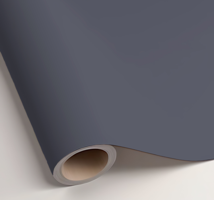 Matte Dark Gray plain sticker - TenStickers