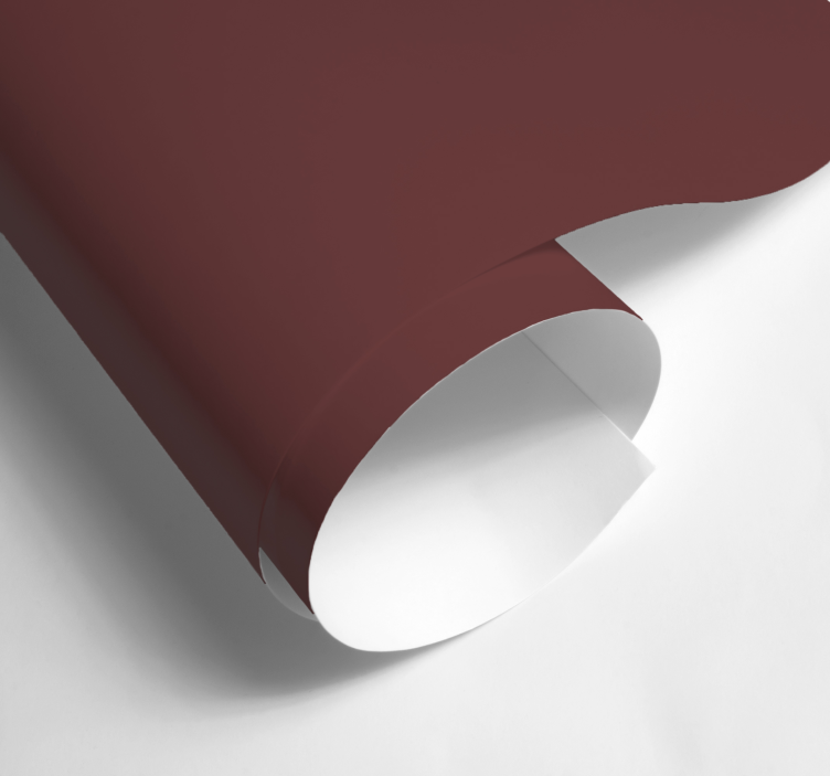 Matte Garnet plain sticker - TenStickers