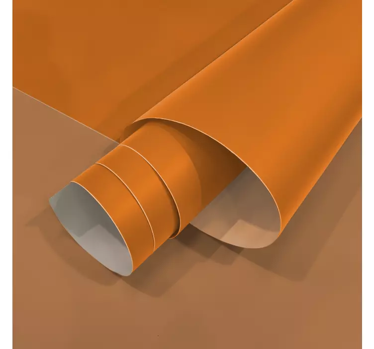 Matte Orange vinyl furniture decal  - TenStickers