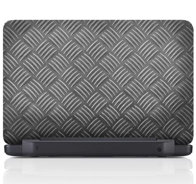 Metal Panel Laptop Sticker - TenStickers