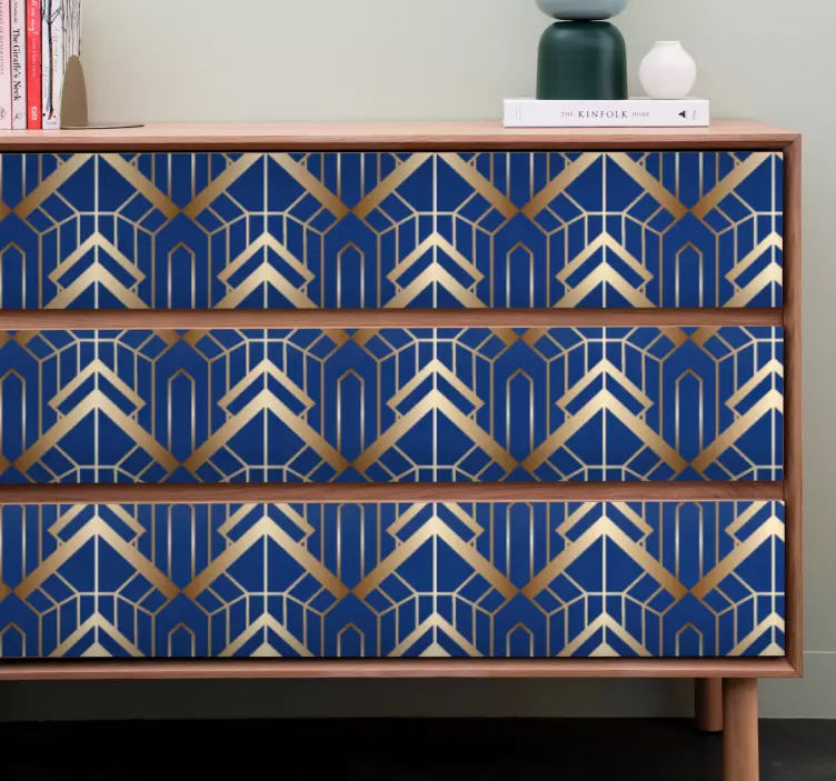 Modern classic art pattern furniture decal - TenStickers