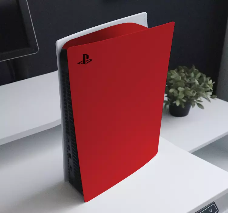 monocolor skin PS5 sticker - TenStickers