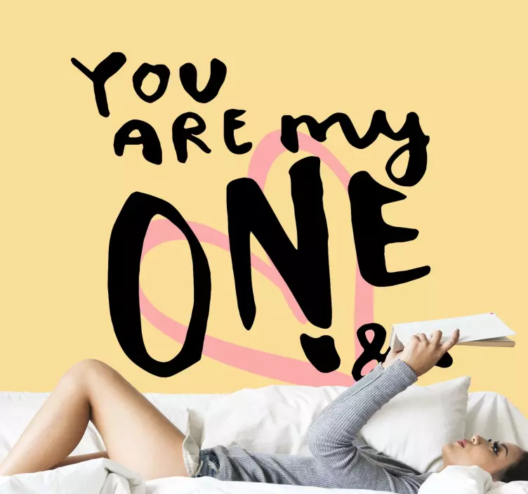 My one and only furniture sticker - TenStickers