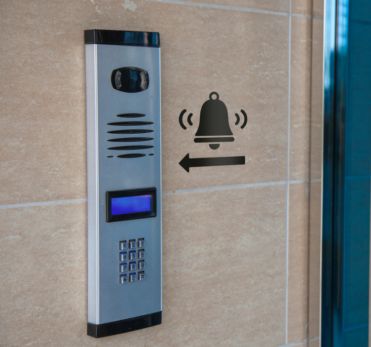 No Smoking" vinyl sign sticker - TenStickers