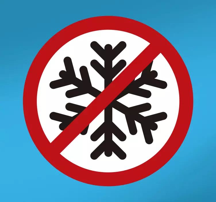 No Special Snowflakes Bumper Sticker - TenStickers