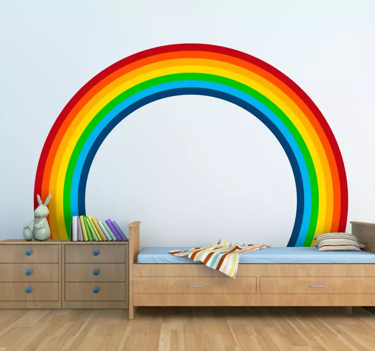 Perfect Rainbow Kids Sticker - TenStickers