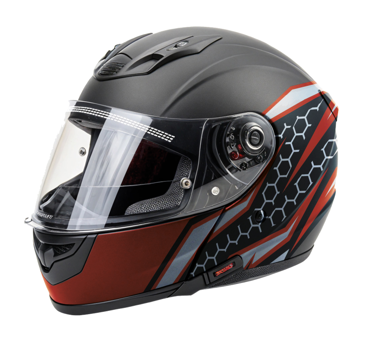 Personalised racing design motorcycle decal - TenStickers