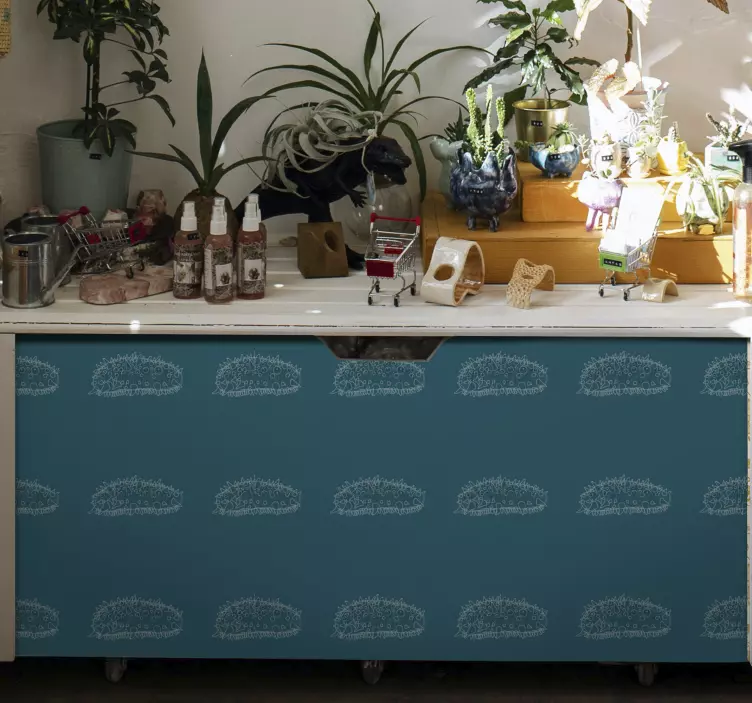 Sea cucumber in water furniture decal - TenStickers