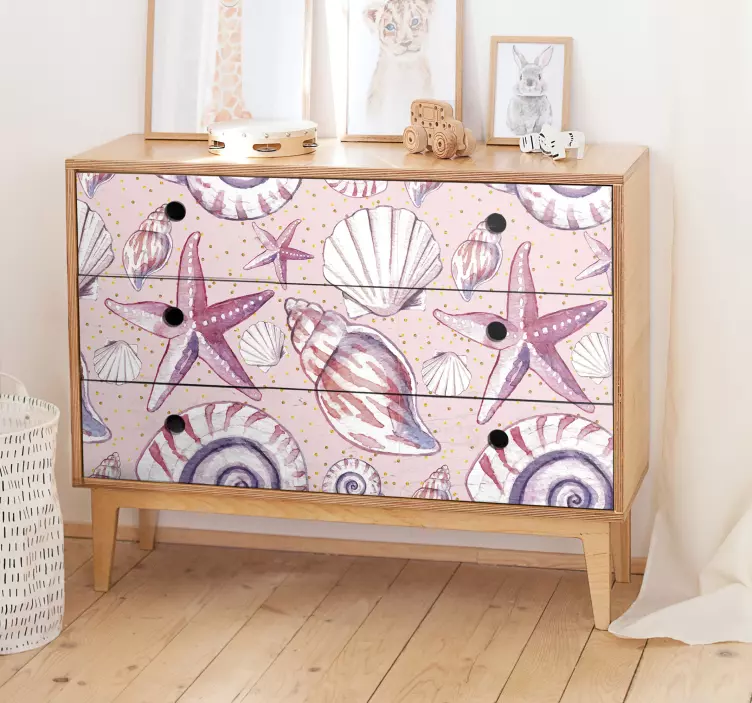 Sea Life FURNITURE furniture sticker - TenStickers