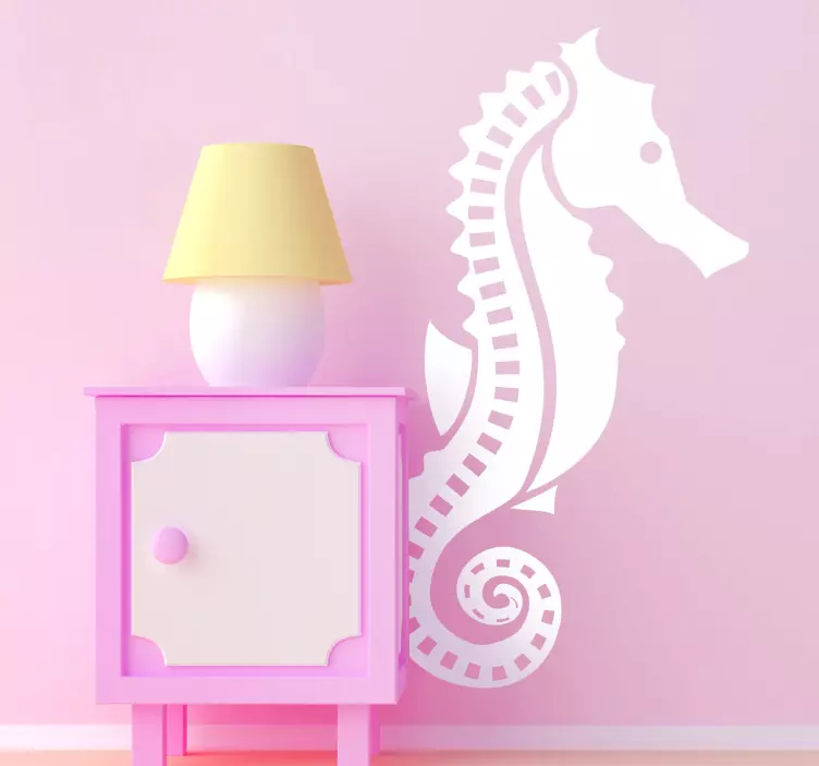 Seahorse kids Wall Sticker - TenStickers