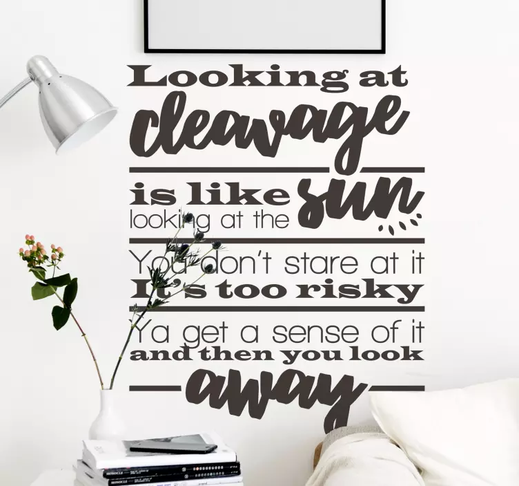 Seinfeld Phrase Living Room Wall Decor - TenStickers