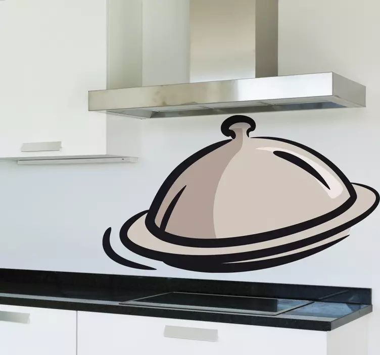 Serving Dish Wall Sticker - TenStickers