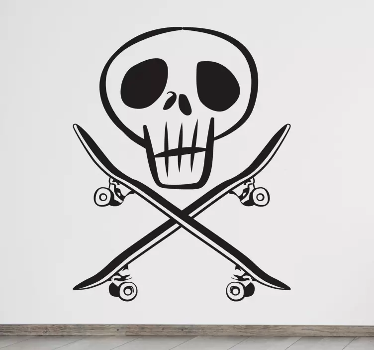 Skatelon Decorative Wall Sticker - TenStickers