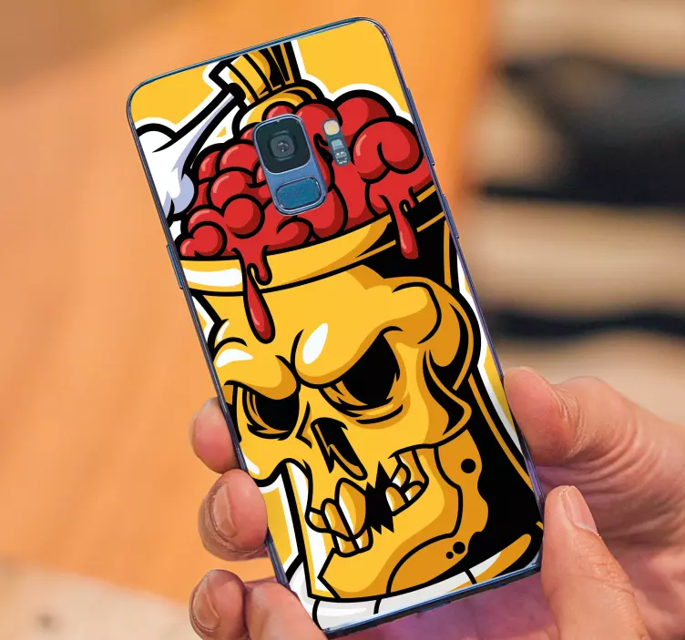 Skull Sundae Samsung stickers - TenStickers