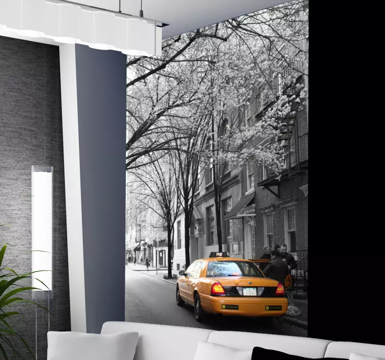 Spring New York Wall Mural - TenStickers
