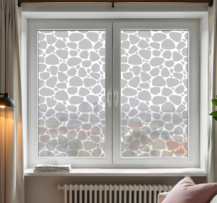 stones silhouettes window decal - TenStickers
