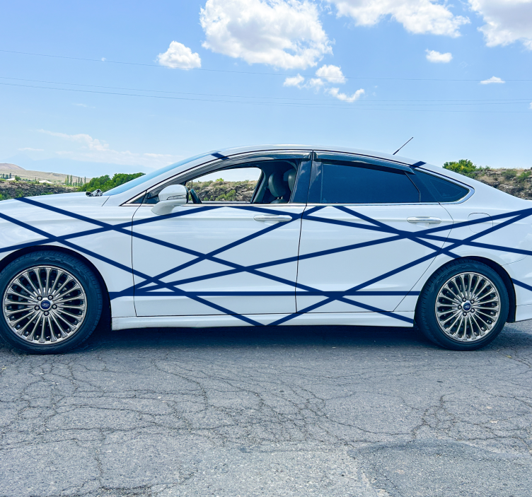 Stripes set  car decal - TenStickers