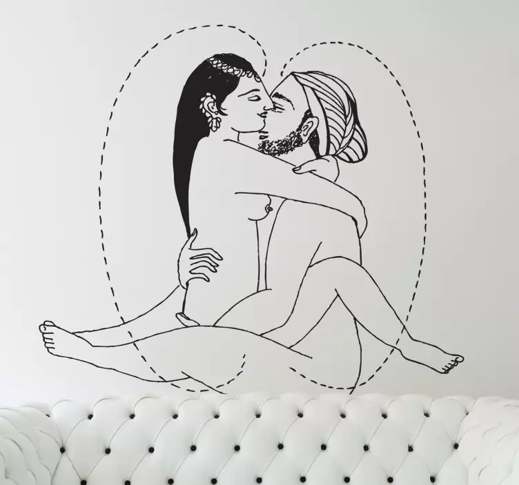 Tantric Sex Sticker - TenStickers