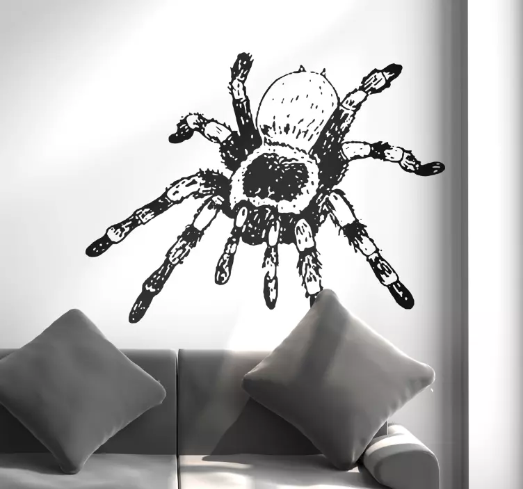 Tarantula Animal Wall Sticker - TenStickers