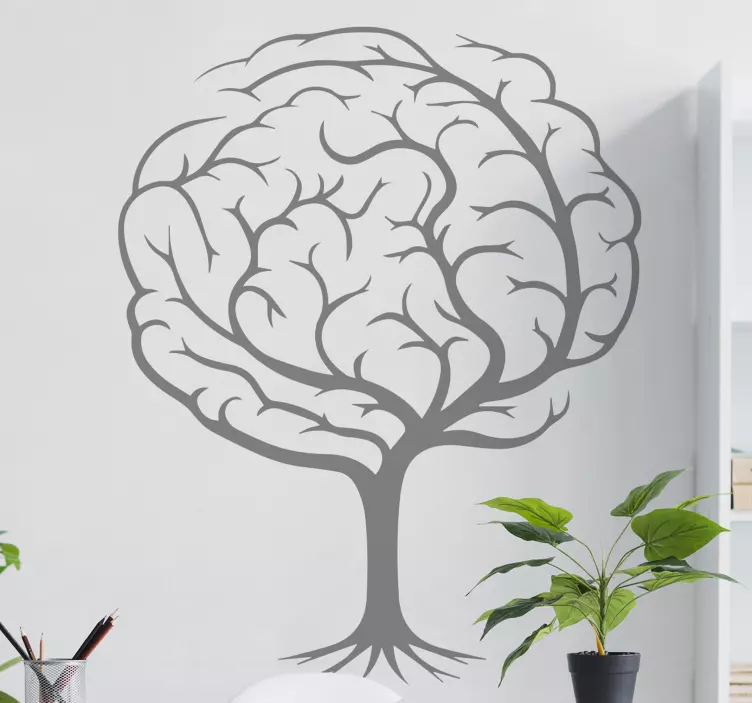 Tree Brain tree wall sticker - TenStickers