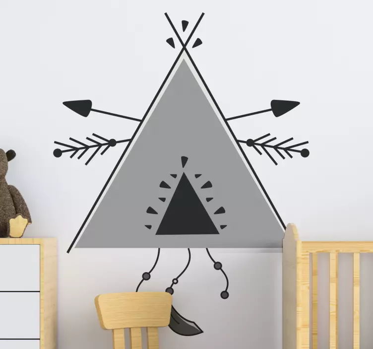 Tribal Pattern Element wall stickers for kids - TenStickers