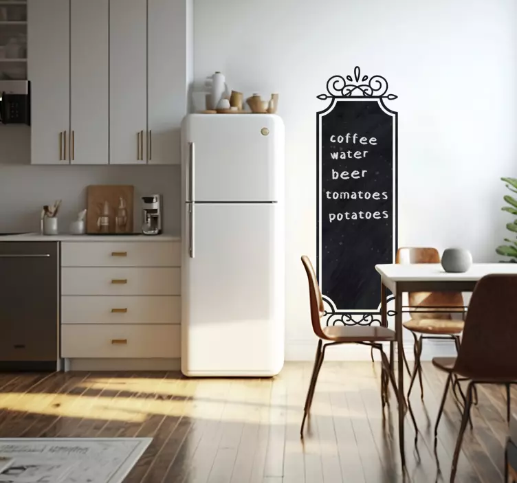 Vintage Frame Blackboard wall decor - TenStickers