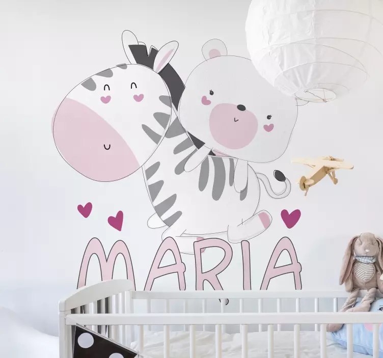 Wall stickers for kids cute animal friends - TenStickers