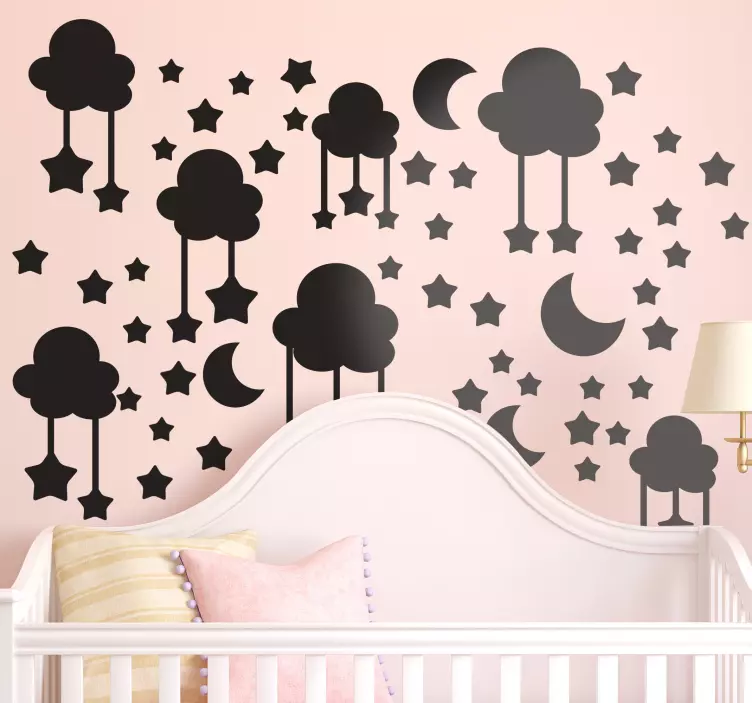 Wall stickers for kids heavens and celestial bodies - TenStickers