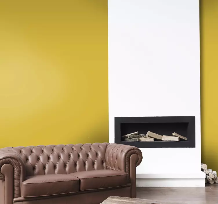 Warm accent color location wall sticker - TenStickers