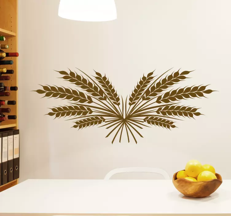 Wheat ears  plant wall sticker - TenStickers