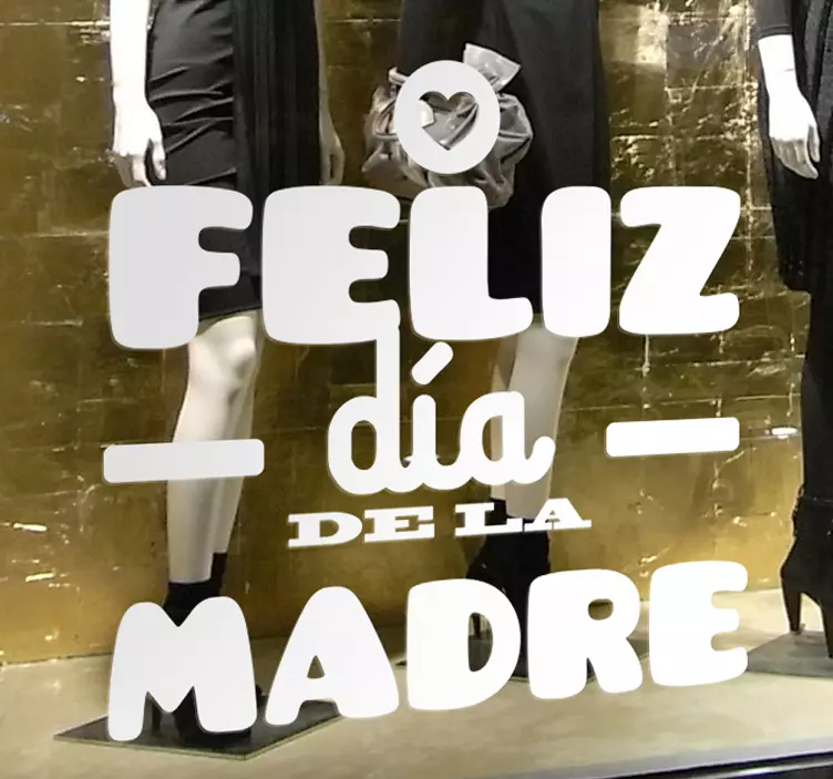 Window decal for business mother's day sticker - TenStickers