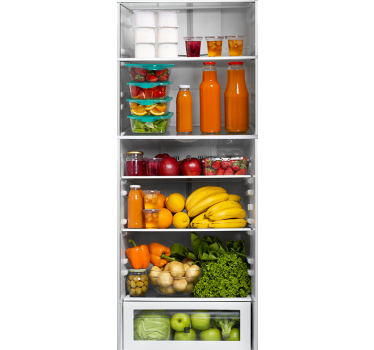 Family week food fridge sticker - TenStickers