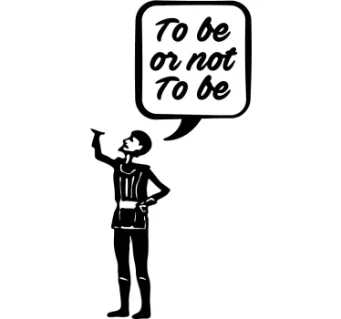 Shakespeare Sticker for Macbook - TenStickers